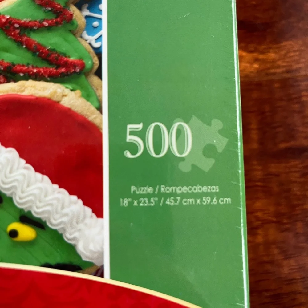 Majestic By Springbok 500 Piece Christmas Cookies Jigsaw Puzzle NEW. - Picture 4 of 6